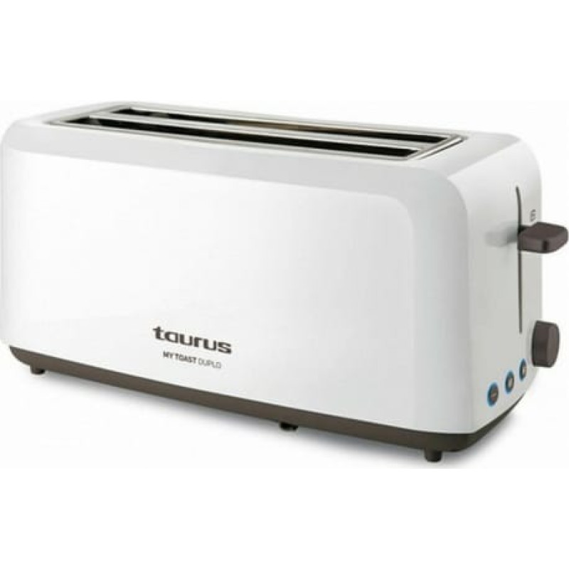 Taurus Tosteris Taurus My Toast Duplo 1450W Balts 1450 W