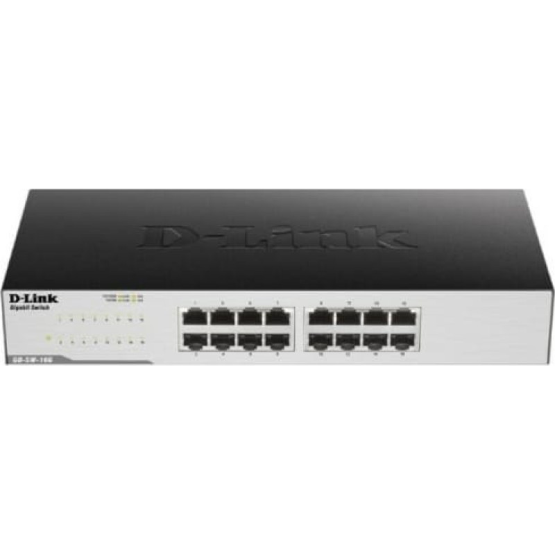 D-Link Galda Virsmas Slēdzis D-Link GO-SW-16G RJ45 x 16