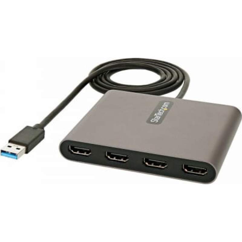 Startech USB 3.0 uz HDMI Adapteris Startech USB32HD4             Melns