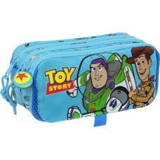 Toy Story Trīsvietīgs futrālis Toy Story Ready to play Gaiši Zils (21,5 x 10 x 8 cm)