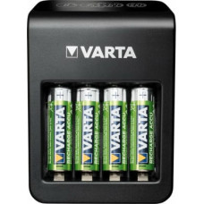 Varta Lādētājs + uzlādējamas baterijas Varta LCD Plug Charger+