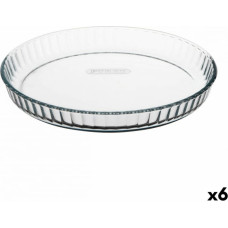 Pyrex Krāsns Veidne Pyrex Classic Apaļš Plakans 27,7 x 27,7 x 3,5 cm Caurspīdīgs (6 gb.)