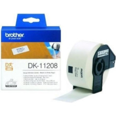 Brother Этикетки для принтера Brother DK-11208 38 x 90 mm 38 X 90 mm 400 штук