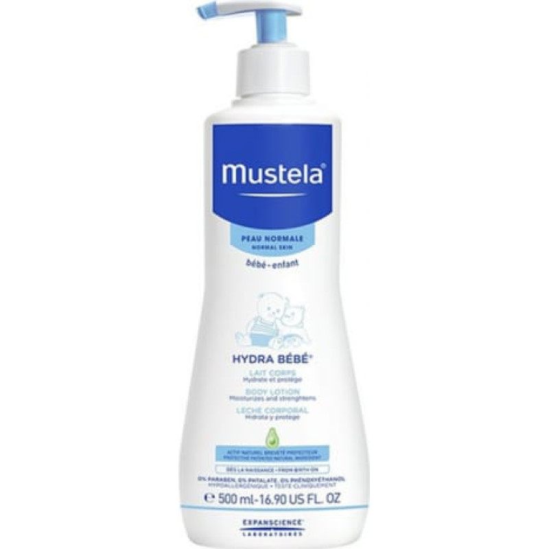 Mustela Ķermeņa losjons Mustela Hydra Bebé (500 ml)