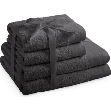 Ameliahome TOWEL/AH/AMARI/CHAR/SET2*70x140+2*50x100