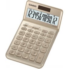 Casio Калькулятор Casio JW-200SC-GD Позолоченный Пластик (18,3 x 10,9 x 1 cm)