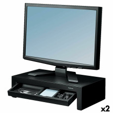 Fellowes Raiser Fellowes Designer Suites Monitor Black 2 Units