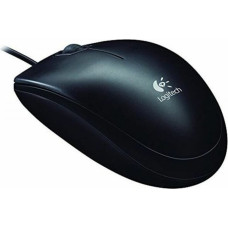 Logitech мышь B100 OEM черная