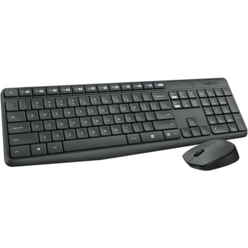 Logitech Klaviatūra un Bezvadu Pele Logitech MK235