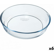 Pyrex Форма для выпечки Pyrex Classic Круглый Прозрачный 26 x 26 x 6 cm (6 штук)
