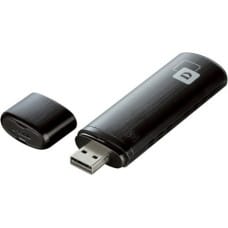 D-Link Wi-Fi USB Adapteris D-Link AC1200 5 GHz Melns