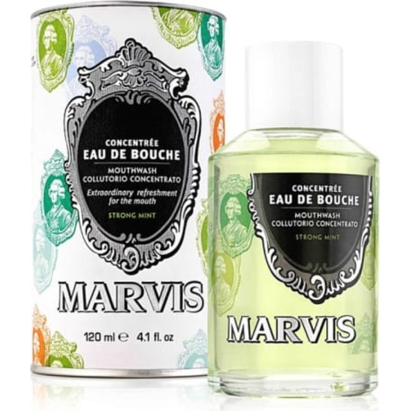 Marvis Mutes Skalošanas Līdzeklis Classic Strong Mint Marvis (120 ml)