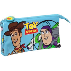 Toy Story Trīsvietīgs futrālis Toy Story Ready to play Gaiši Zils (22 x 12 x 3 cm)