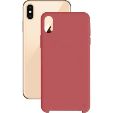 Ksix Pārvietojams Pārsegs iPhone XS Max KSIX Soft Sarkans