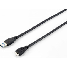 Equip USB 3.0 A uz Micro USB B Kabelis Equip KP7720 Melns 1,8 m