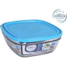 Duralex Герметичная коробочка для завтрака Duralex Freshbox Синий Квадратный (2 L) (20 x 20 x 8 cm)