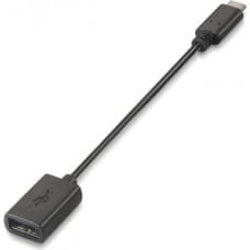 Aisens USB A uz USB C Kabelis Aisens A107-0059 Melns 15 cm