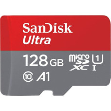 Sandisk Mikro SD Atmiņas karte ar Adapteri Western Digital SDSQUAB-128G-GN6MA