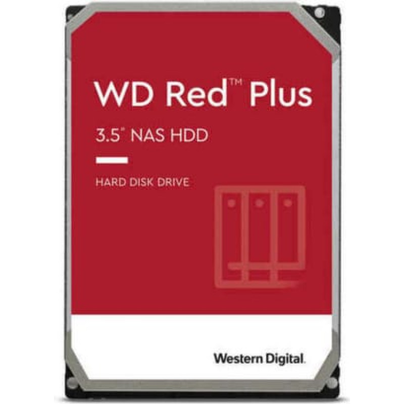 Western Digital Cietais Disks Western Digital WD Red Plus NAS 3,5