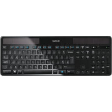 Logitech Bezvadu Klaviatūra Logitech K750 Melns