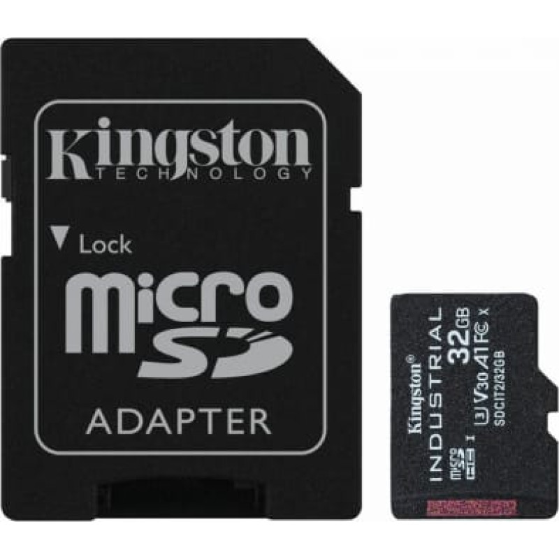 Kingston Mikro SD Atmiņas karte ar Adapteri Kingston SDCIT2/32GB