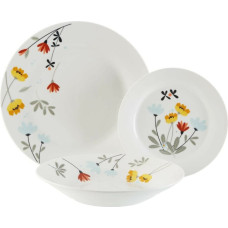 Versa Pusdienas Aprīkojuma Komplekts Versa Selene Porcelāns 18 Daudzums