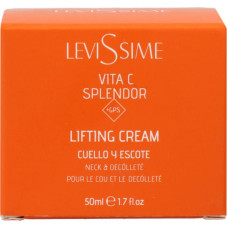 Levissime Pret-novecošanās kakla krēms Levissime Vitamin C Splendor Lifting (50 ml)