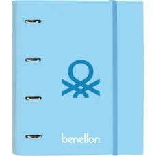 Benetton Папка-регистратор Benetton Sequins Светло Синий (27 x 32 x 3.5 cm)