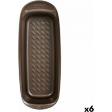 Pyrex Форма для выпечки Pyrex Asimetria Прямоугольный Чёрный Ø 30 cm (6 штук)