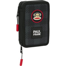 Paul Frank Skolas Penālis ar Piederumiem Paul Frank Campers Melns (12.5 x 19.5 x 4 cm) (28 pcs)