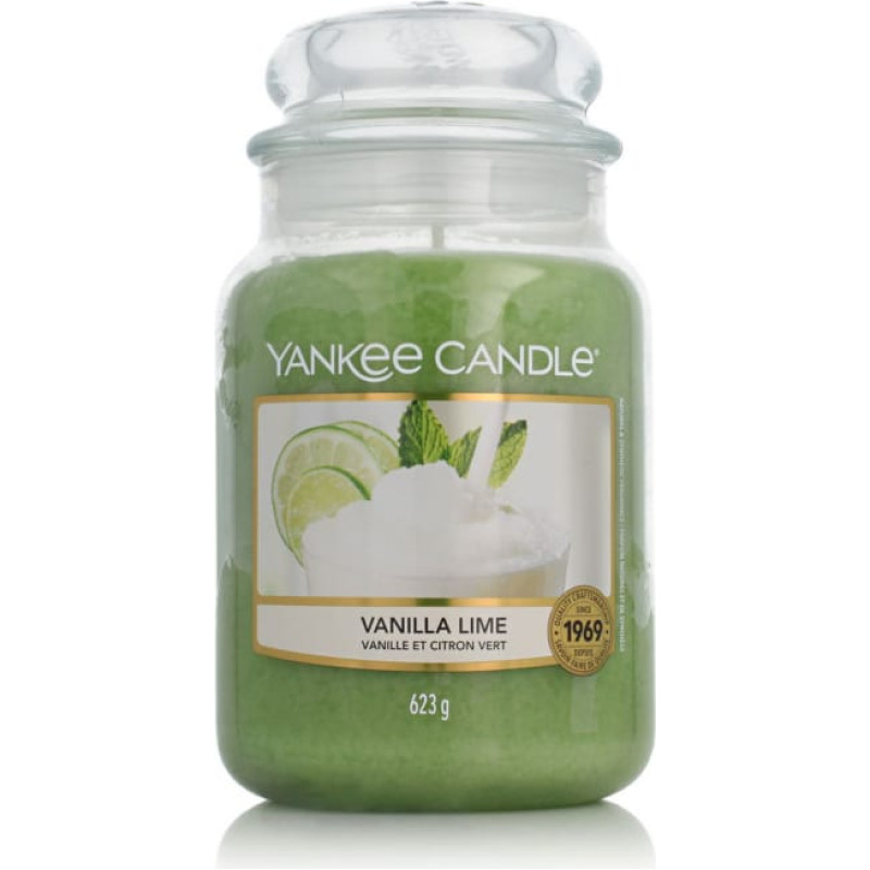 Yankee Candle Aromātiska svece Yankee Candle Kaļķi Vaniļa (623 g)