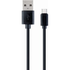 Cablexpert Kabelis Micro USB Cablexpert CC-USB2-AMCM-1M Melns