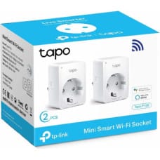 Tp-Link Smart Plug TP-Link MINI SMART Tapo P100 2900W WiFi Balts (2 uds)