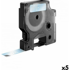 Dymo Laminēta lente iekārtu marķēšanai Dymo D1 45020 LabelManager™ Caurspīdīgs Balts 12 mm (5 gb.)
