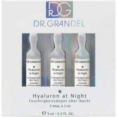 Dr. Grandel Pacelšanas Efekta Ampulas Hyaluron at Night Dr. Grandel (3 ml)