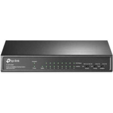 Tp-Link Slēdzis TP-Link TL-SF1009P Ethernet LAN 10/100 Melns