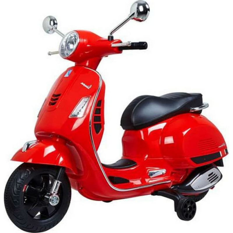 Motocikls Vespa Sarkans Elektrisks 30W