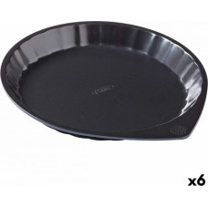 Pyrex Krāsns Veidne Pyrex Magic Apaļš Melns Plakans Ø 30 cm (6 gb.)