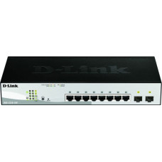 D-Link Slēdzis D-Link DGS-1210-10P/E RJ45 x 8