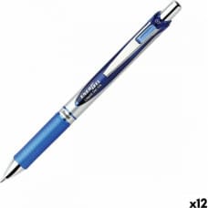 Pentel Ручка Pentel Energel XM Klick 0.7 Синий 12 штук