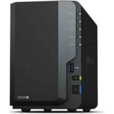 Synology Tīkla glabātuve Synology DS220+               Intel Celeron J4025 2 GB DDR4 20 dB Melns