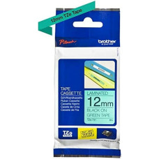 Brother Laminated Tape for Labelling Machines Brother TZE-731 Black/Green 12 mm