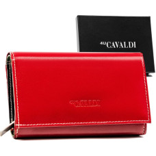 4U Cavaldi Большой кожаный женский кошелек с RFID-системой.