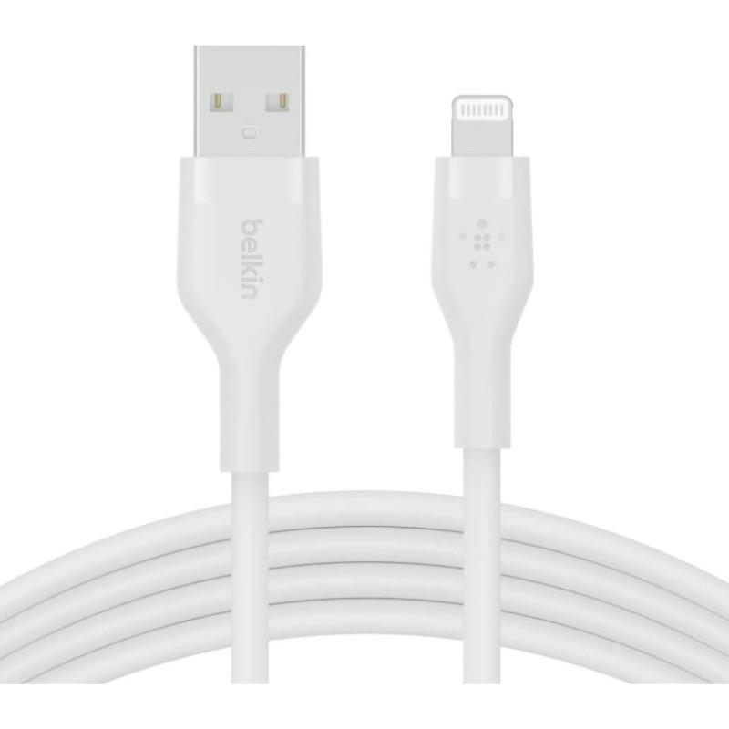 Belkin USB uz Lightning Kabelis Belkin CAA008BT2MWH 2 m Balts