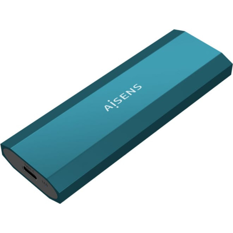 Aisens Cietā Diska Ietvars Aisens ASM2-019BLU USB Zils USB-C USB 3.2 Gen 2 (3.1 Gen 2)