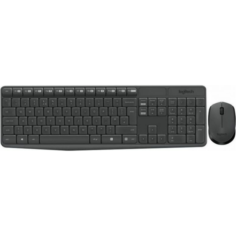 Logitech Klaviatūra un Pele Logitech Francūzis AZERTY