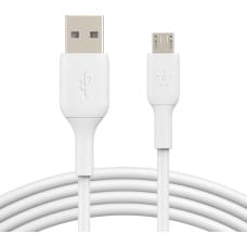 Belkin Универсальный кабель USB-MicroUSB Belkin CAB005BT1MWH 1 m Белый