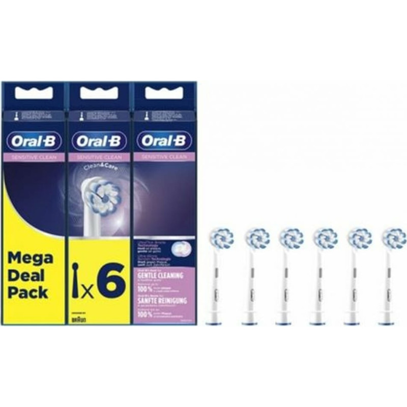 Oral-B Rezerves Sukas Elektriskajai Zobu Sukai Oral-B EB60 6 SENSITIVE