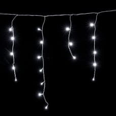 Āra dekoratīvās Ziemassvētku lampiņas 500gab LED 19m aizkars