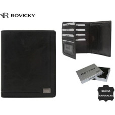 Rovicky Кожаный кошелек PC-108-BAR-2533 Черный